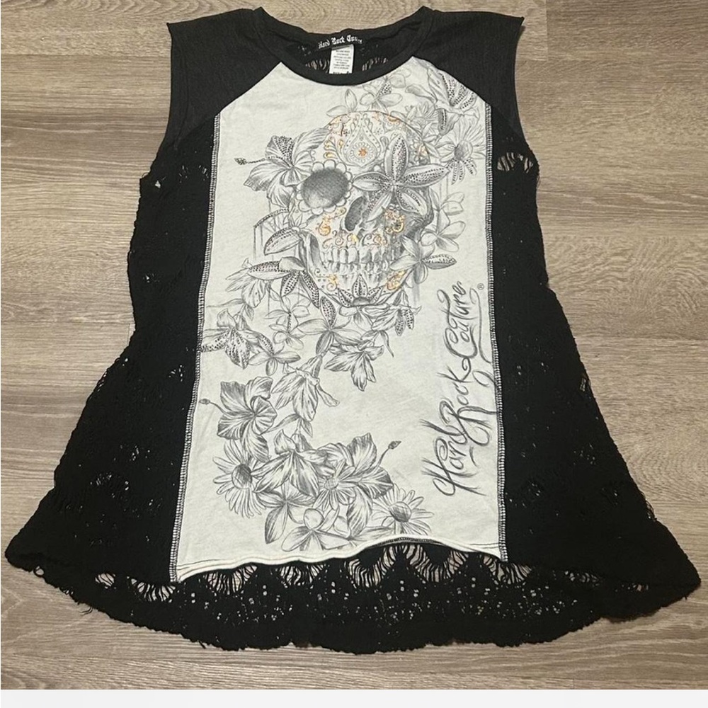 Hard rock couture top